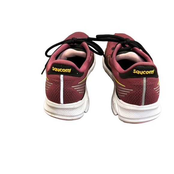 Saucony Rides‎ 14. Women’s Running Shoe. Excellent  Size 9. Maroon - Picture 5 of 6